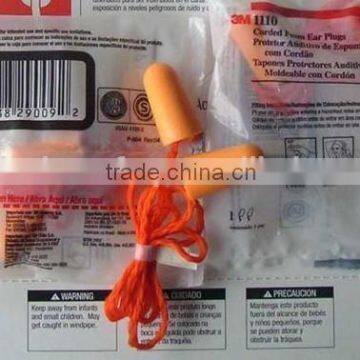 3M1110 Ear Plugs With String ,NRR 29dB 3m 1110