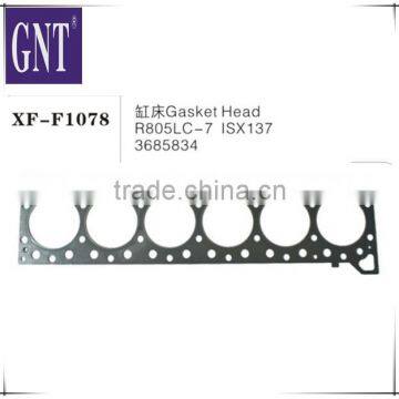 excavator Cylinder head gasket for R805LC-7 ISX137