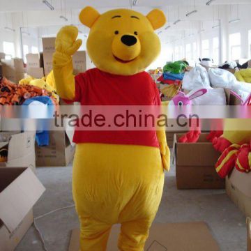 Winnie Bear cartoon costume