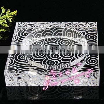 themed gifts custom square glass ashtray