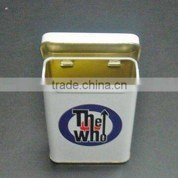 Tin Cigarette Case With Custom Logo