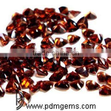 Mozambique Garnet Trillion Cut Faceted Lot For Necklaces From Wholesaler