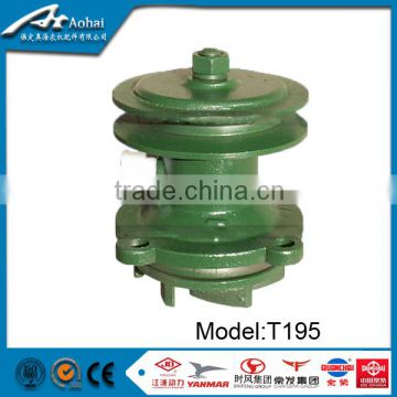 Horizontal type T195 diesel engine parts water pump head for sale