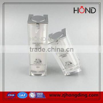 Unique Shaped Glass Bottles Acrylic Bottle ,cosmetic Acrylic Bottle 100ml