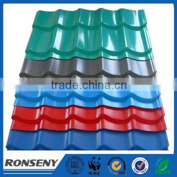 Galvanized color steel roof tile