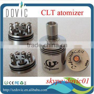 Milled negtive post and T form positive post clt atomizer