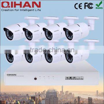 8 channels AHD DVR security surveillance CCTV camera systems