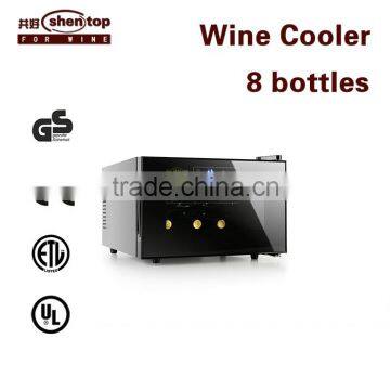 SHENTOP wine cooler wine refrigerator wine cellar STH-25D Thermoelectric refrigerator Mini cooler mini bar 8 Bottels