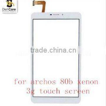 riginele touchscreen archos 80b xenon 3g touch panel digitizer glas sensor vervanging gratis verzending