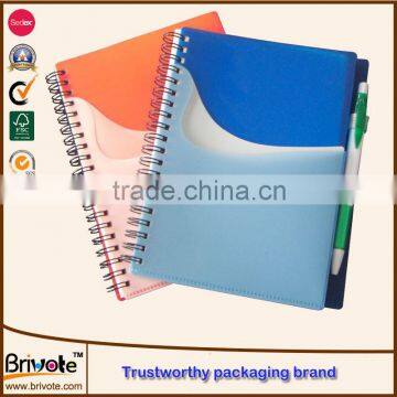 Spiral Harcover Notebook/competitive Price Hardcover Notebooks for Students/notebook With Elastic Strap photo-2