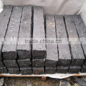 landscaping black basalt palisade