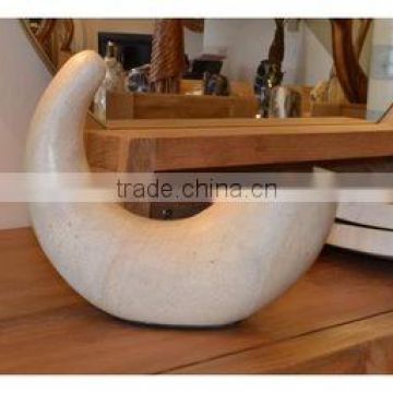 Verona Marble Hone Shape Tea Light Candle Holder