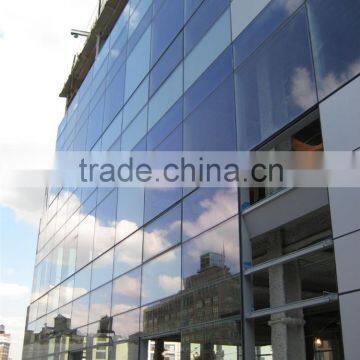 Glass and Aluminum and Curtain Wall