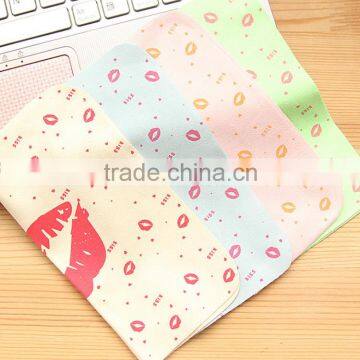 Fashion Glasses Lens Cloth,Shiny Microfiber Lens Cleaning Cloth