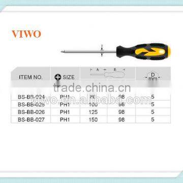 precision phillips hex shank screwdriver