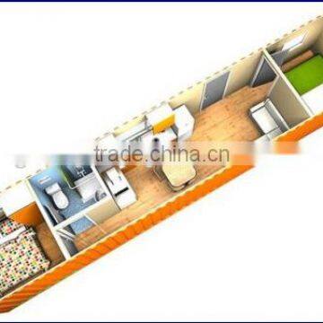 Low cost&High quality China manufacturers factory price prefab shipping container homes for sale