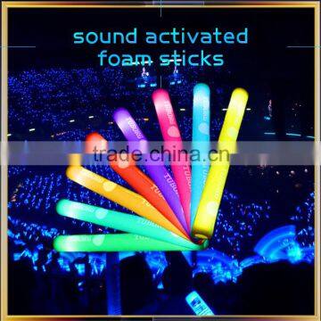 2016 New Gadgets Sound Activated Led Foam Stick, LED Flashing Foam stick with Sound Activated                        
                                                Quality Choice