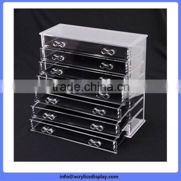 Cost price hot sell fashion pink acrylic jewelry box