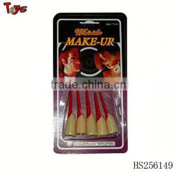 5pcs red halloween rubber fingers