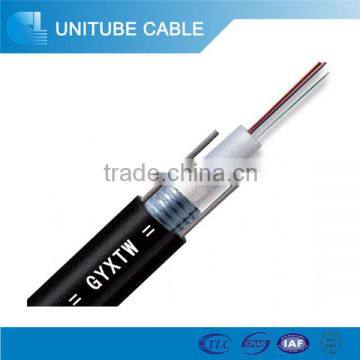 CCTV Use 6 core GYXTW fiber optic cable manufacturer