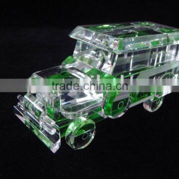 New Design - crystal car,crystal figurines for Gifts.crystal animal 2015