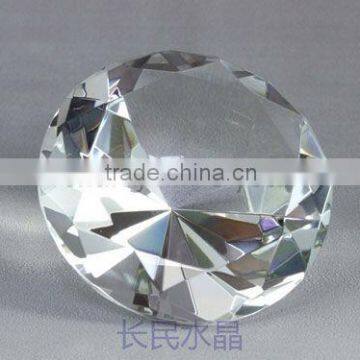 Transparent crystal diamond for home decoration or ornament