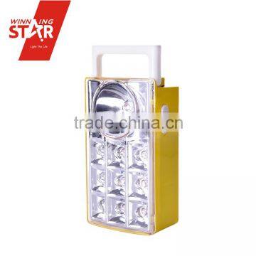 3* AA Battery Backup 9+1 LED Symbol Emergency Light in Red Yellow Blue Green