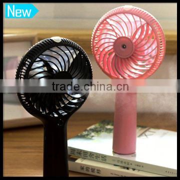 Safety Handheld Water Bottle Spray Portable Fan