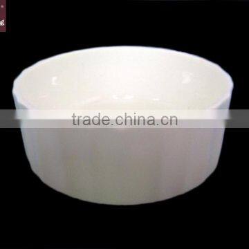 H11241 chaozhou oem odm white porcelain wave ceramic bowl