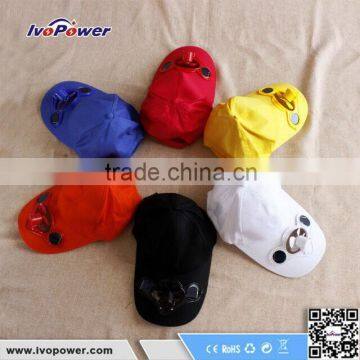 Multiple Universal Solar Cooling Fan Cap