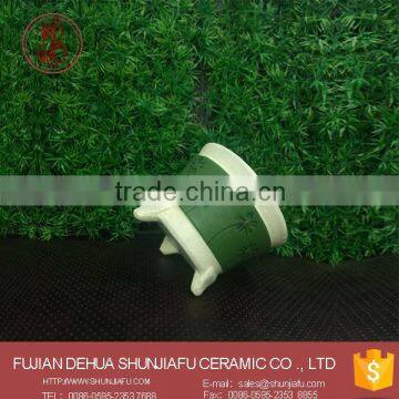 2016 New DIY Indoor Decor Small Ceramic Glazed Pottery Planter, Bonsai Pots photo-2