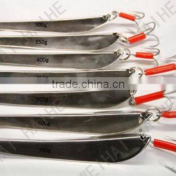 Stainless steel viking jig with treble hook Cod Jigs