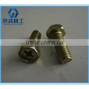 Hexagon Head Bolts With Slot on Head