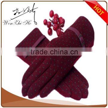 Winter Outdoor Usage Cashmere Glove For Work