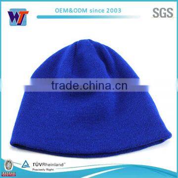 Custom Black Mens Beanie Knit Slouch Beanie Men Knitted Baggy Mens Beanie photo-4
