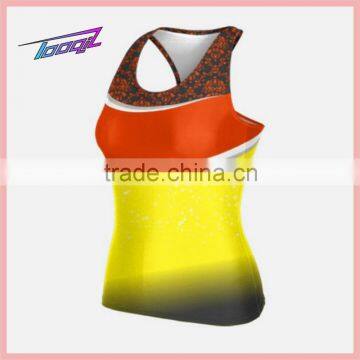 custom-made Cheerleading tank tops low MOQ