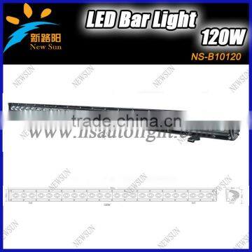 Sigle row of led light bar 120w,color temperature 6000k,offroad car,for Jeep,4WD,UTV,SUV