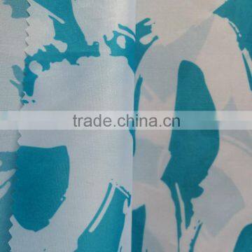 Print 210poly oxford fabric with pu coating