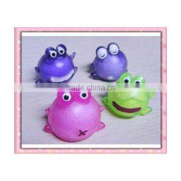 Squeeze Sticky QQ frog Toy