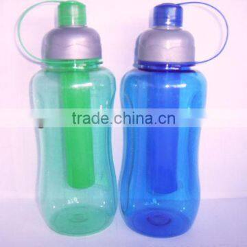 2015 Summer best selling food grade AS/PS material plastic ice cup with straw