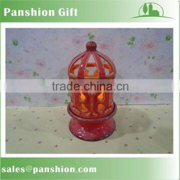 ceramic candle lantern with stand