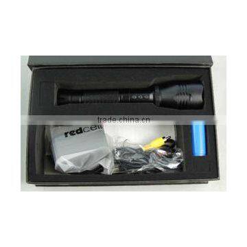 Flashlight DVR CP-F7826; outdoor led laser beam light