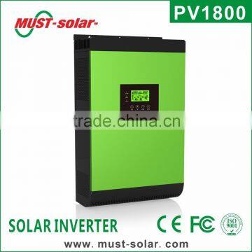 Must Hot Selling PV18-3K Pure Sine Wave Hybrid Inverter 24v 3KVA MPPT Controller Inverter With Charger photo-4