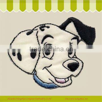 High Quality Dog Logo Embroidery Emblem