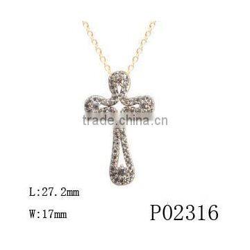 Fashion Hip Hop Religious Cross Necklace Pendant For Unisex photo-6