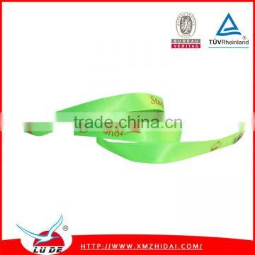 2015 Wholesale Custom Printed Personality Satin Ribbon Bracelet photo-3