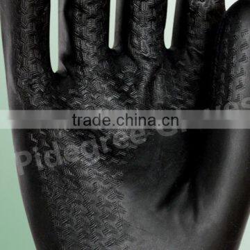Black Industrial Latex Gloves/rubber Industrial Gloves photo-2