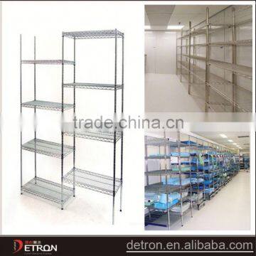 layering portable heavy duty hosipital wire shelf