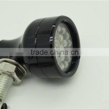 Motorcycle Metal Round Led Turn Light for Harley Cafe Racer Mini Round Turn Signal Lights photo-2