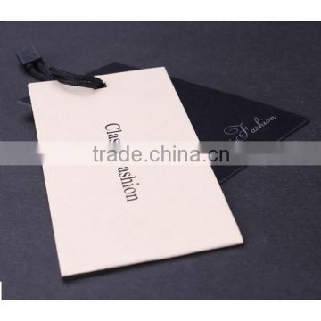 Custom paper garment hang tags & cardboard garment hang tags printing